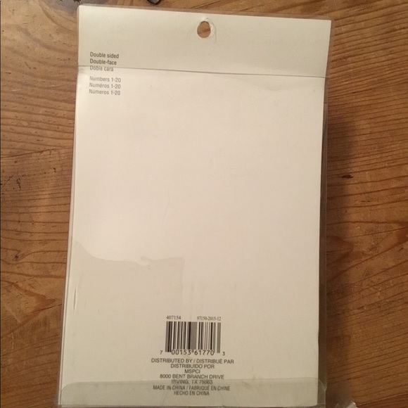 🌸 $3 if bundled CELEBRATE IT Table Number Tents - Picture 3 of 5